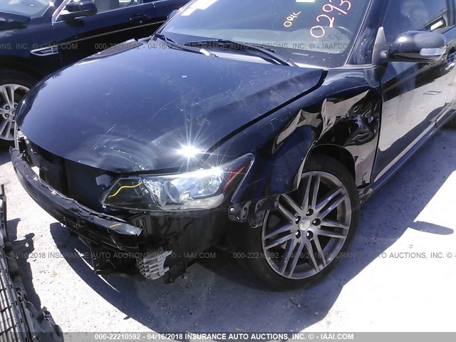 JTKJF5C71C3029348 - 2012 TOYOTA SCION TC 黑色 照片 6
