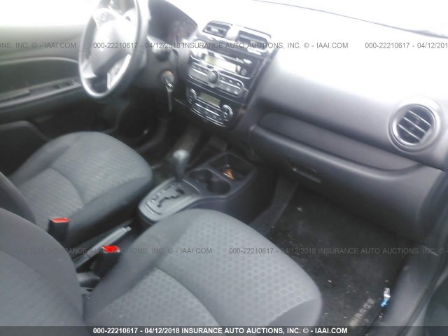 ML32A4HJ9FH059491 - 2015 MITSUBISHI MIRAGE ES GRAY photo 5