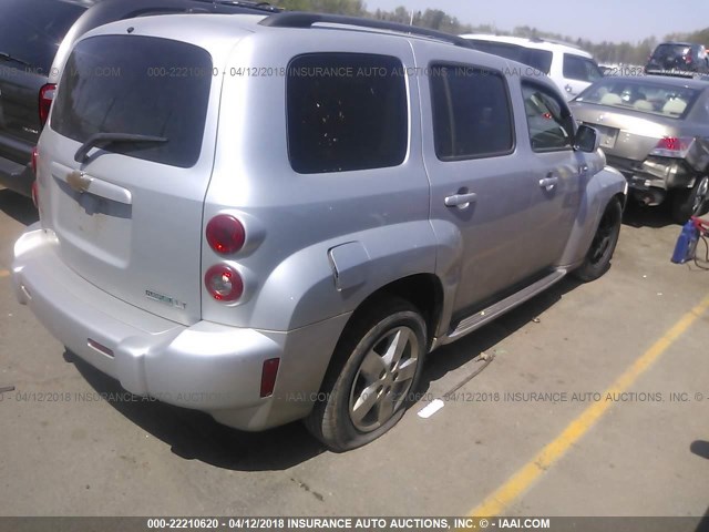 3GNBABDB7AS531520 - 2010 CHEVROLET HHR LT SILVER photo 4