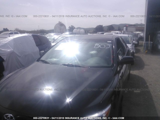 4T1BF3EK4BU225628 - 2011 TOYOTA CAMRY SE/LE/XLE BLACK photo 6