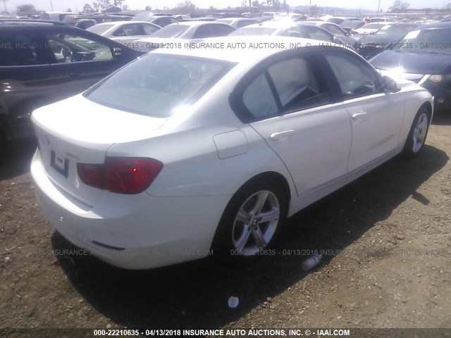 WBA3B1C54FP831437 - 2015 BMW 320 I WHITE photo 4