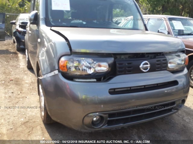 JN8AZ2KR3AT152523 - 2010 NISSAN CUBE S/SL/KROM GRAY photo 6