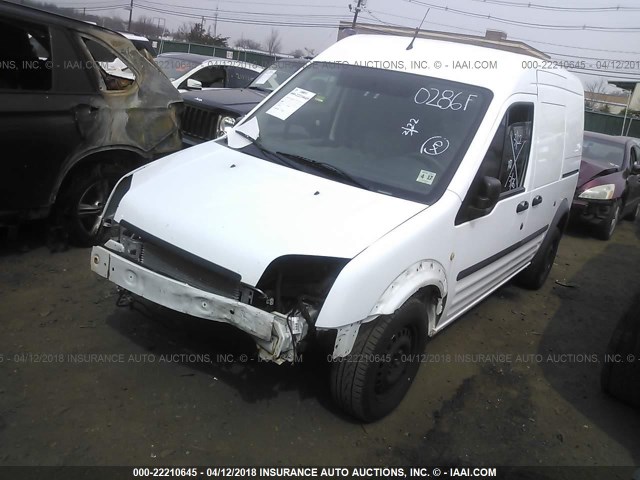NM0LS7CN2CT080943 - 2012 FORD TRANSIT CONNECT XL WHITE photo 2