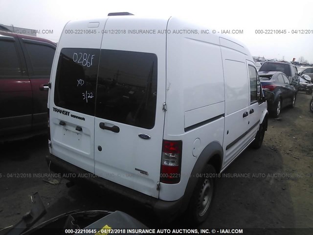 NM0LS7CN2CT080943 - 2012 FORD TRANSIT CONNECT XL WHITE photo 4
