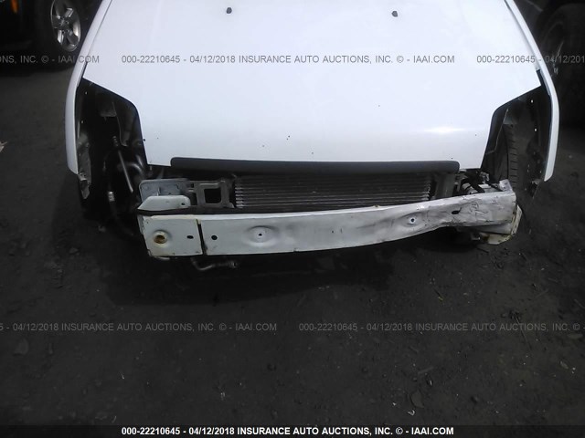 NM0LS7CN2CT080943 - 2012 FORD TRANSIT CONNECT XL WHITE photo 6
