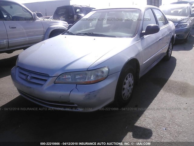 1HGCF86632A083413 - 2002 HONDA ACCORD VALUE SILVER photo 6