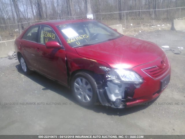 4T1BK46K97U019082 - 2007 TOYOTA CAMRY NEW GENERAT LE/XLE/SE MAROON photo 1