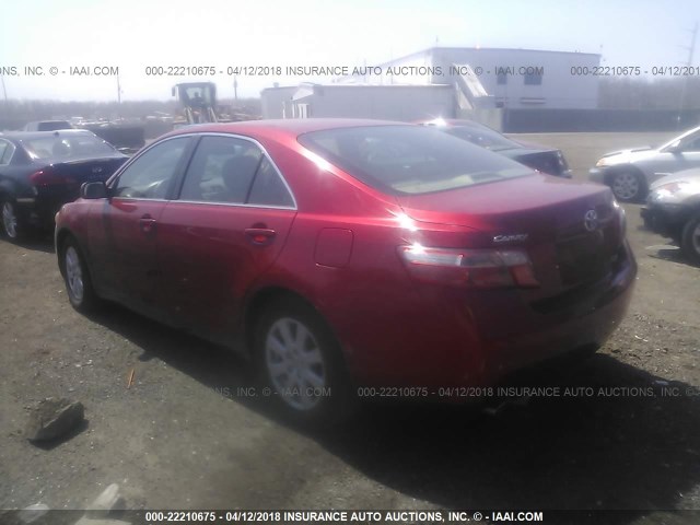 4T1BK46K97U019082 - 2007 TOYOTA CAMRY NEW GENERAT LE/XLE/SE MAROON photo 3