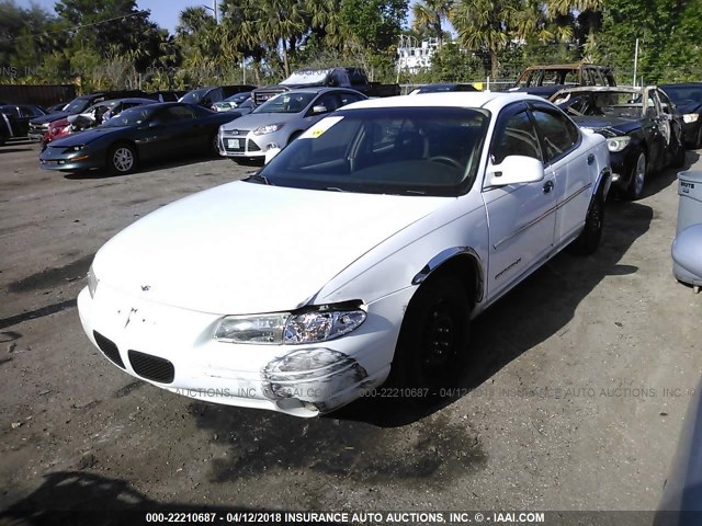 1G2WJ52M2VF329456 - 1997 PONTIAC GRAND PRIX SE WHITE photo 6