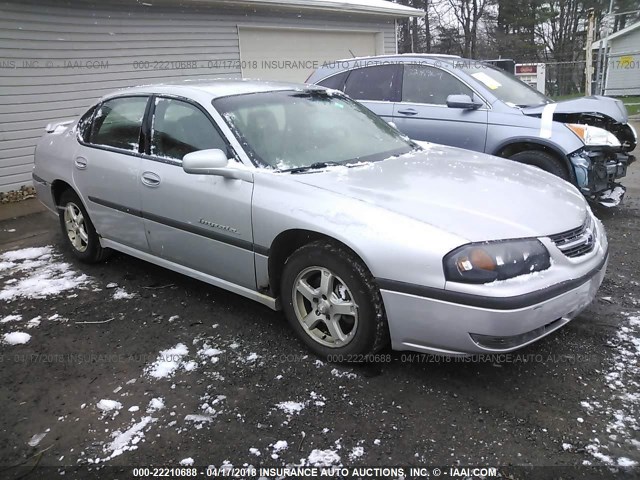 2G1WH52K539280807 - 2003 CHEVROLET IMPALA LS ვერცხლისფერი ფოტო 1