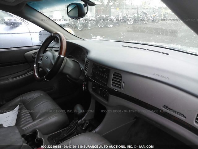 2G1WH52K539280807 - 2003 CHEVROLET IMPALA LS ვერცხლისფერი ფოტო 5