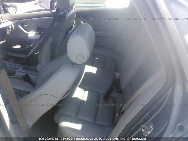 WAUJC68E64A070520 - 2004 AUDI A4 1.8T GRAY photo 8