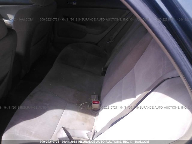 1HGCM56405A022737 - 2005 HONDA ACCORD LX GREEN photo 8