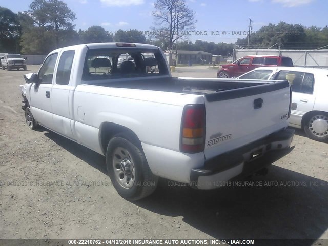 1GTEC19V76Z243214 - 2006 GMC NEW SIERRA C1500 WHITE photo 3