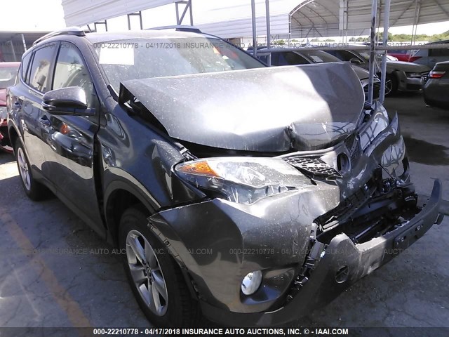 2T3WFREV1FW209429 - 2015 TOYOTA RAV4 XLE GRAY photo 1