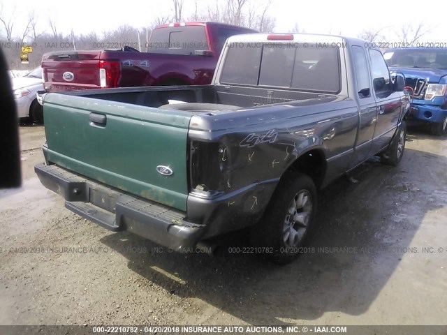 1FTZR45E77PA82920 - 2007 FORD RANGER SUPER CAB GRAY photo 4