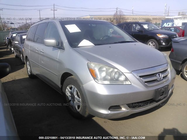 5FNRL38667B438333 - 2007 HONDA ODYSSEY EXL SILVER photo 1