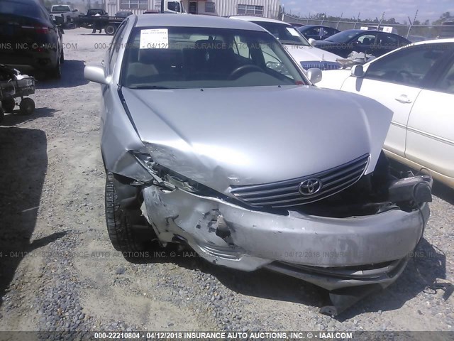 4T1BE32K96U661260 - 2006 TOYOTA CAMRY LE/XLE/SE ვერცხლისფერი ფოტო 6
