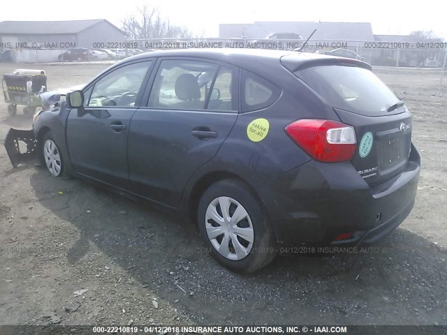 JF1GPAA68E8232864 - 2014 SUBARU IMPREZA BLACK photo 3