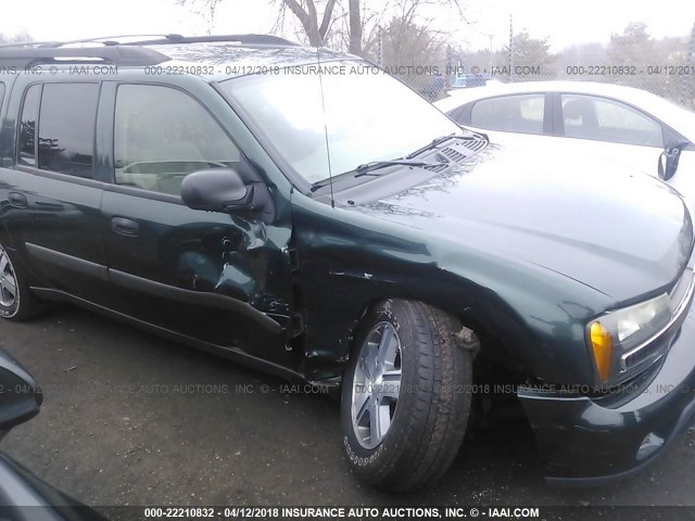 1GNET16S756102953 - 2005 CHEVROLET TRAILBLAZER EXT LS/EXT LT GREEN photo 6