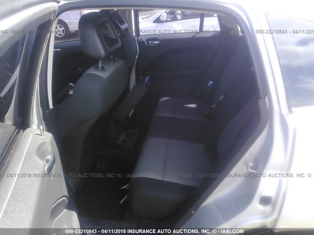 1B3HB48B58D779475 - 2008 DODGE CALIBER SXT SILVER photo 8