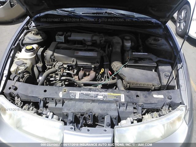 1G8ZY127XXZ282485 - 1999 SATURN SC2 Champagne photo 10