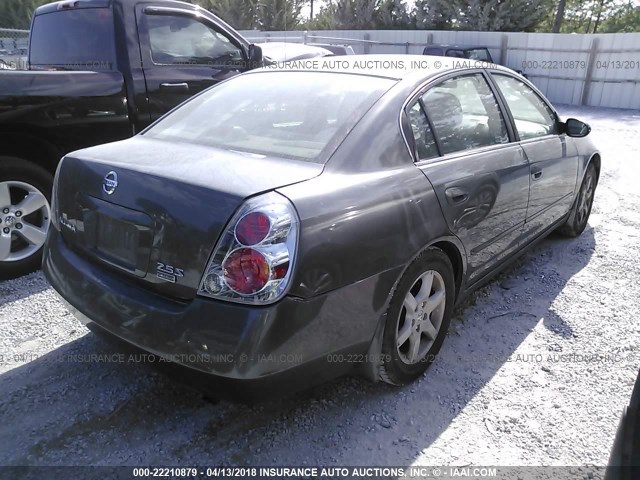 1N4AL11D96N358461 - 2006 NISSAN ALTIMA S/SL GRAY photo 4