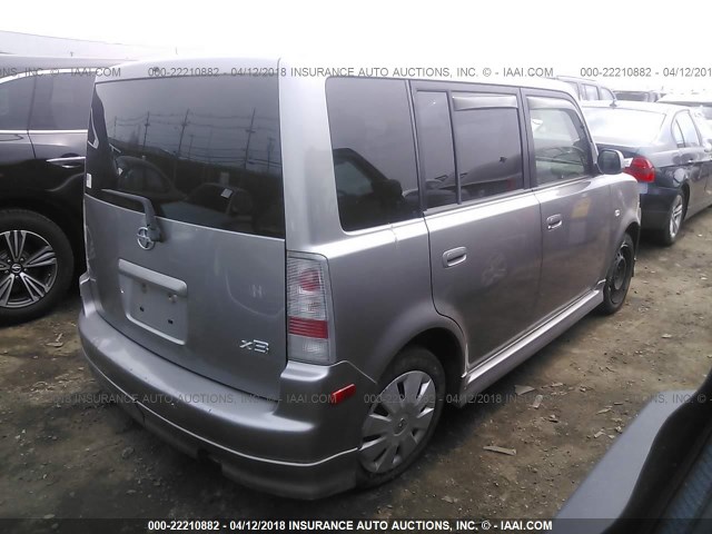 JTLKT324654006035 - 2005 TOYOTA SCION XB BEIGE photo 4