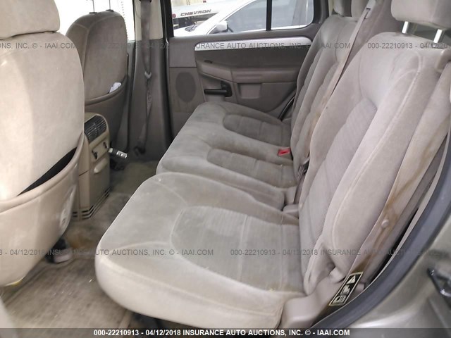 1FMDU63W33ZA11739 - 2003 FORD EXPLORER XLT/XLT SPORT/NBX GRAY photo 8
