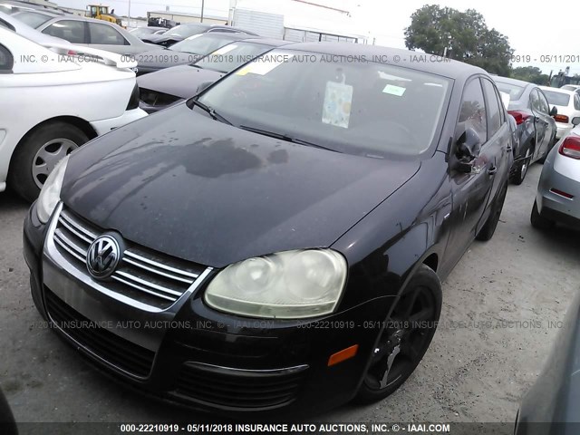 3VWRJ71K18M179796 - 2008 VOLKSWAGEN JETTA WOLFSBURG 黑色 照片 2