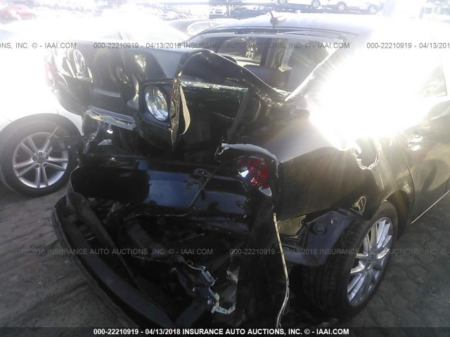 3VWRJ71K18M179796 - 2008 VOLKSWAGEN JETTA WOLFSBURG 黑色 照片 6