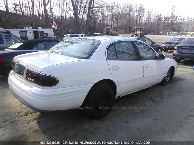 1G4HR54K23U281440 - 2003 BUICK LESABRE LIMITED WHITE photo 4