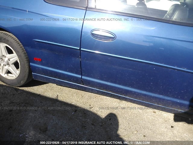 2G1WX12K849275310 - 2004 CHEVROLET MONTE CARLO SS ლურჯი ფოტო 6