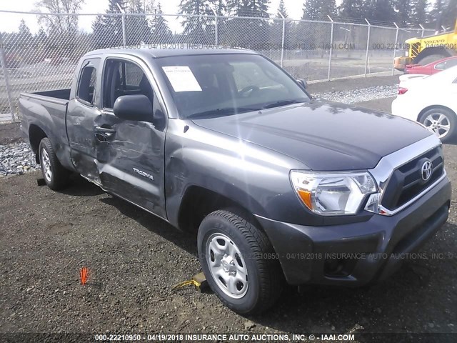 5TFTX4CN9FX063167 - 2015 TOYOTA TACOMA ACCESS CAB Grau Foto 1