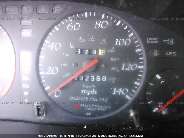 19UYA2259WL010975 - 1998 ACURA 3.0CL Czerwony zdjęcie 7