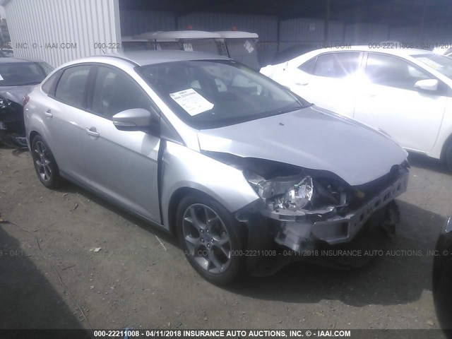 1FADP3F23EL132270 - 2014 FORD FOCUS SE SILVER photo 1