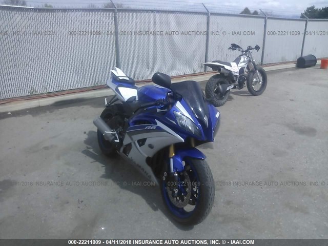 JYARJ16E8FA034585 - 2015 YAMAHA YZFR6 BLUE photo 1