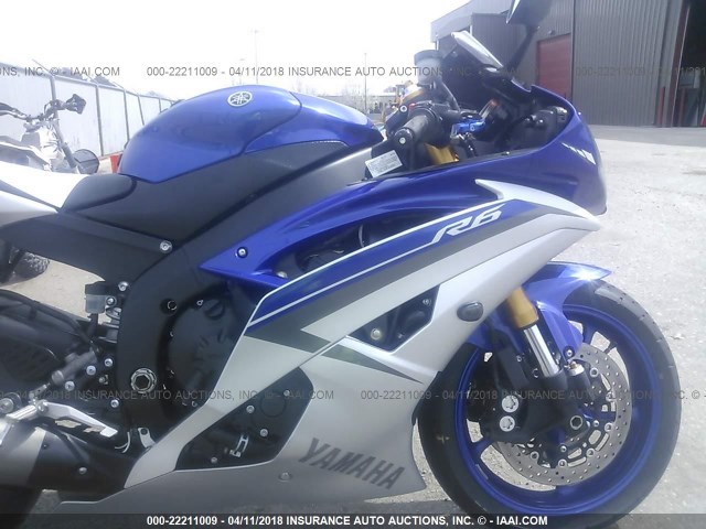 JYARJ16E8FA034585 - 2015 YAMAHA YZFR6 BLUE photo 8