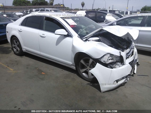 1G1ZC5E13BF152229 - 2011 CHEVROLET MALIBU 1LT 白色 照片 1
