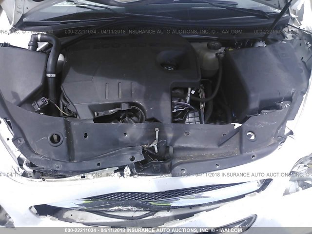 1G1ZC5E13BF152229 - 2011 CHEVROLET MALIBU 1LT 白色 照片 10