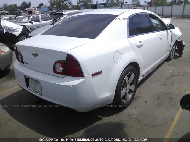 1G1ZC5E13BF152229 - 2011 CHEVROLET MALIBU 1LT 白色 照片 4
