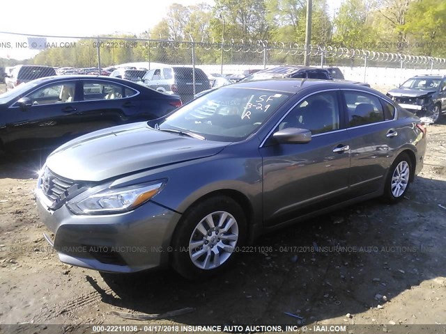 1N4AL3AP7HC266057 - 2017 NISSAN ALTIMA 2.5/S/SV/SL/SR GRAY photo 2