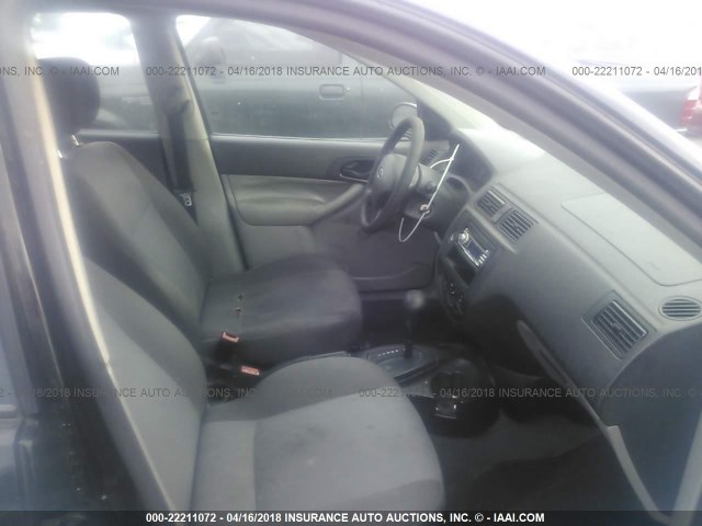 1FAFP34N87W293883 - 2007 FORD FOCUS ZX4/S/SE/SES BLACK photo 5