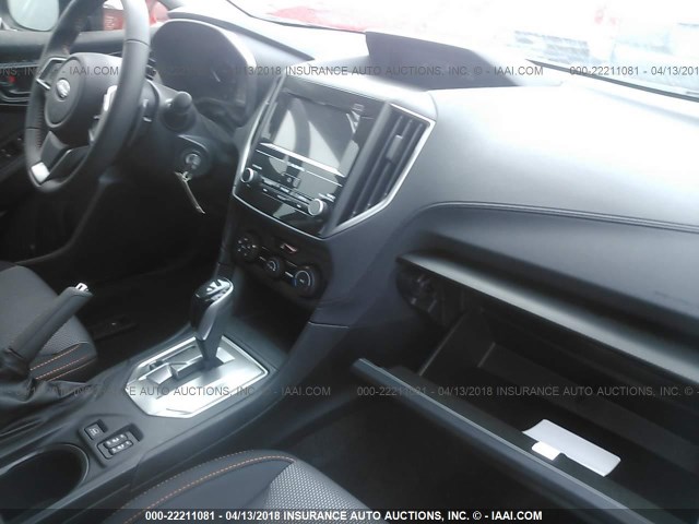 JF2GTADC3JH263555 - 2018 SUBARU CROSSTREK PREMIUM Сұр фото 5