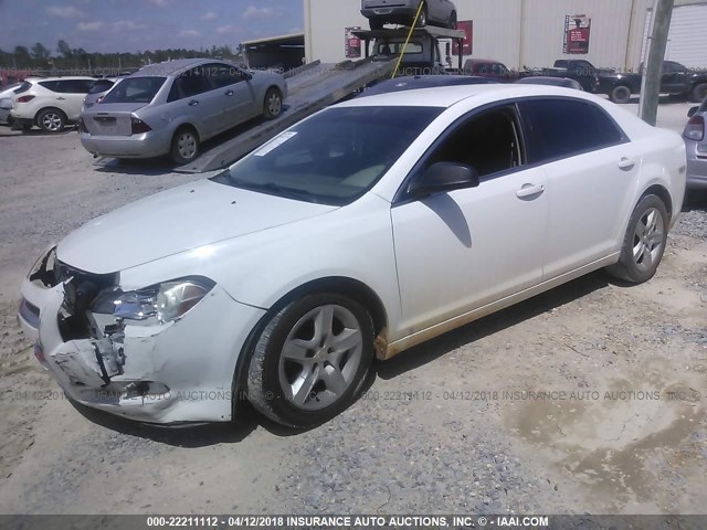 1G1ZA5E05A4103332 - 2010 CHEVROLET MALIBU LS 白色 照片 2