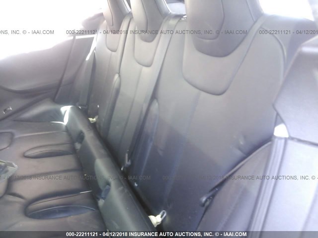 5YJSA1E12GF149289 - 2016 TESLA MODEL S RED photo 8