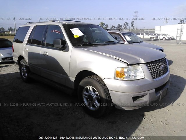 1FMPU15L53LA59703 - 2003 FORD EXPEDITION XLT SILVER photo 1