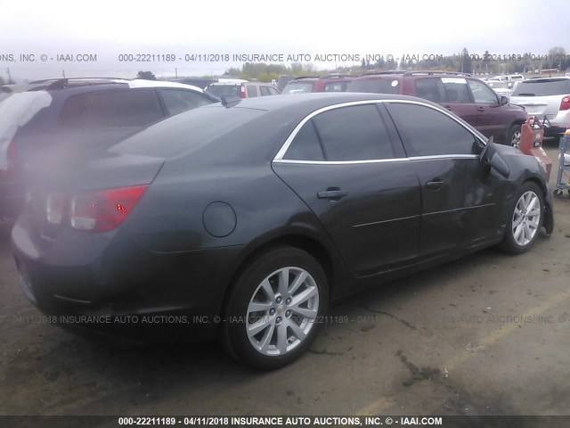 1G11E5SL5EF132839 - 2014 CHEVROLET MALIBU 2LT GRAY photo 4