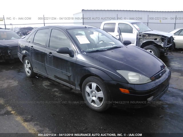 1FAFP38333W141870 - 2003 FORD FOCUS ZTS BLACK photo 1