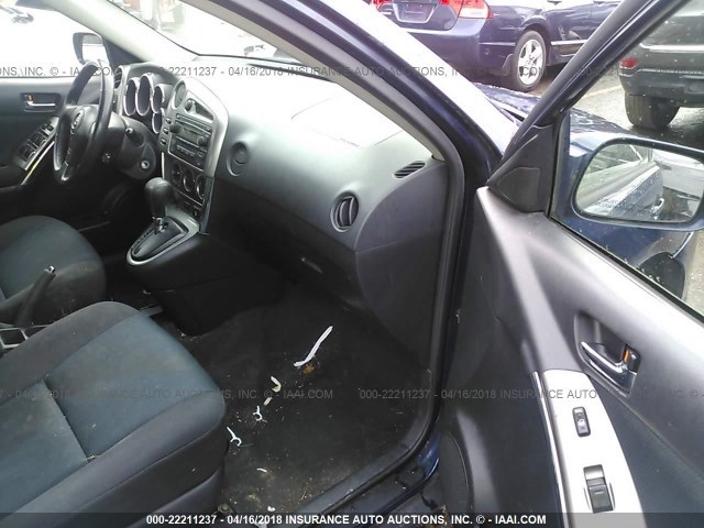 2T1LR32E05C367653 - 2005 TOYOTA COROLLA MATRIX XR Dark Blue photo 5